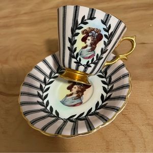 Kent Bone China Victorian Lady Tea Cup, Saucer